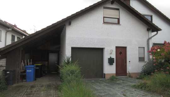 Bild von Tsst-Hahn Toplage: DHH mit Garage, Carport, Terrasse und großem Südwest-Grundstück