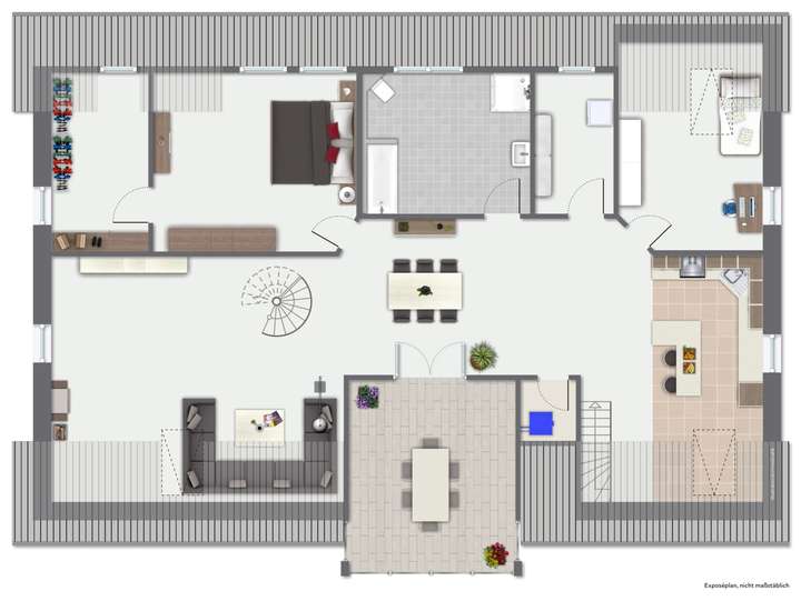 Grundriss Dachgeschoss