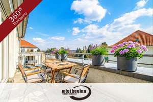 GANZ OBEN – GEMÜTLICHE MAISONETTE – BEZUGSFREI – DUSCHBAD MIT FENSTER – TG-PARKER
