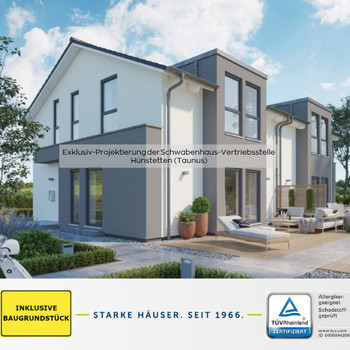 *** Eppstein / individuell planb. DHH-Neubau (mit FESTPREIS, u. verbindlicher Terminschiene) m. KG