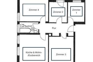 4er WG - Erstbezug nach Renovierung - 550€ bis 700€ Kaltmiete pro Zimmer – Holsteinerstraße 6, 81377 Am Waldfriedhof, München – Vorschaubild 12