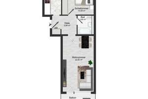 Vermietete 2-Zimmer-Wohnung in Sendling Geschützte Innenhoflage trifft Top-Anbindung – Implerstraße 31, 81371 Sendlinger Feld, München – Vorschaubild 9