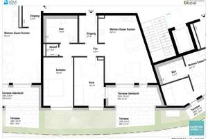 Komfortable 3-Zimmer Neubauwohnung mit Terrasse und eigenem Gartenanteil - Neubau - 1.0.3 – Die vollständige Adresse der Immobilie erhältst du vom Anbieter., 89231 Neu-Ulm – Vorschaubild 2