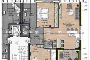 Traumhafte Wohnsinfonien/Dachgeschoss-Wohnung Glanzton – Chopinstraße 42, 40593 Benrath, Düsseldorf – Vorschaubild 3