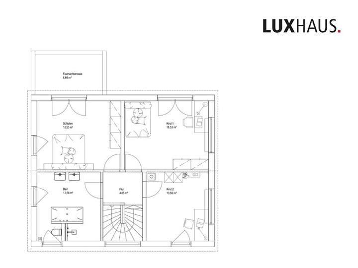 Grundriss Dachgeschoss