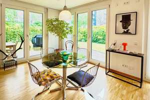 **möblierte Stadtgartenwohnung zur Untermiete** – 3,5-Zimmer mit 200 m² Privatgarten – Die vollständige Adresse der Immobilie erhältst du vom Anbieter., 80339 Westend, München – Vorschaubild 7