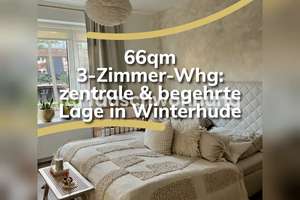 Tauschwohnung: 3-Zimmer-Whg: zentrale und begehrte Lage in Winterhude – Die vollständige Adresse der Immobilie erhältst du vom Anbieter., 22301 Winterhude, Hamburg – Vorschaubild 1