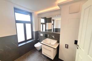 Genial! + Erstbezug mit Balkon + Parkett + Fußbodenheizung + Wanne & Dusche + LED-Licht – 4177 Lindenau, Leipzig – Vorschaubild 7