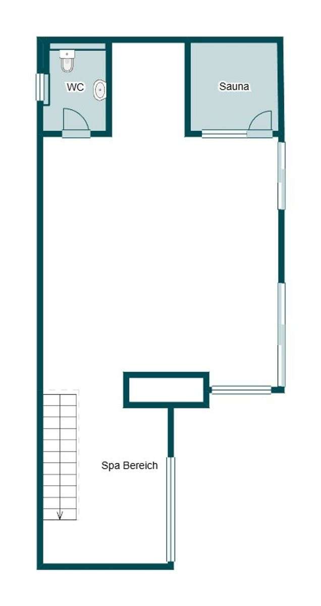 Grundriss Skizze 3.OG