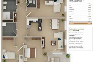 Moderne, barrierefreie 4-Zimmer-Neubauwohnung mit Balkon – Die vollständige Adresse der Immobilie erhältst du vom Anbieter., 79423 Heitersheim – Vorschaubild 9