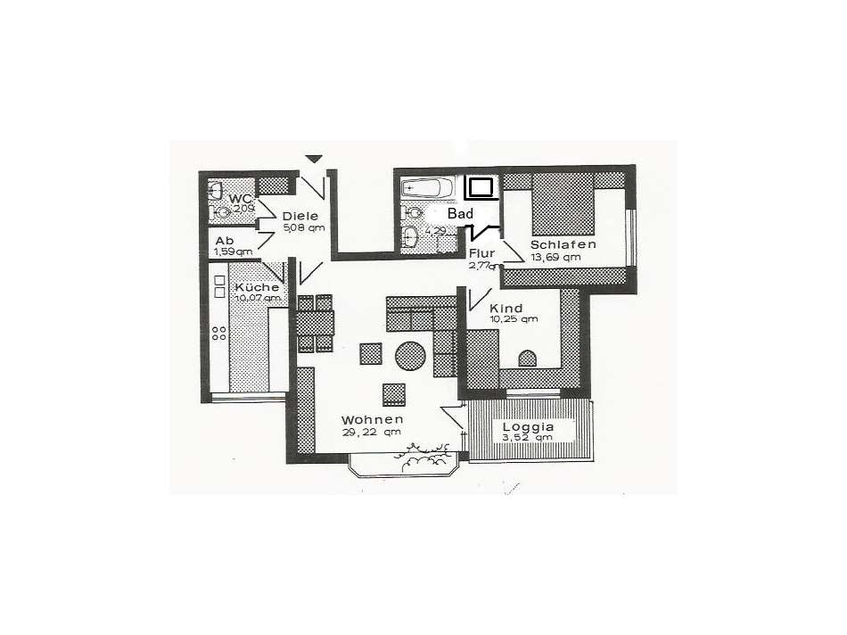 Wohnzimmer Ansicht I