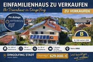 Großzügiges Einfamilienhaus mit Wellnessbereich, in ruhiger Lage, 5 Minuten von BMW in Dingolfing – Die vollständige Adresse der Immobilie erhältst du vom Anbieter., 84130 Dingolfing – Vorschaubild 1