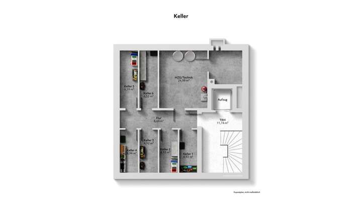 Grundriss Kellergeschoss