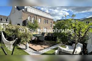 Tauschwohnung: Loftwohnung in Altbau mit riesiger Dachterasse
