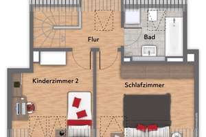 Frei! Lichtdurchflutete Maisonette-Wohnung für die ganze Familie - Wentzel Dr. – Kastanienring 17, 4316 Mölkau, Leipzig – Vorschaubild 27