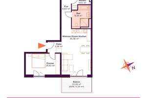 Cosmo Berlin - großzügige 3 Zimmer mit Balkon zum Hofgarten im Erstbezug – Archenholdstraße 21, 10315 Friedrichsfelde, Berlin – Vorschaubild 27