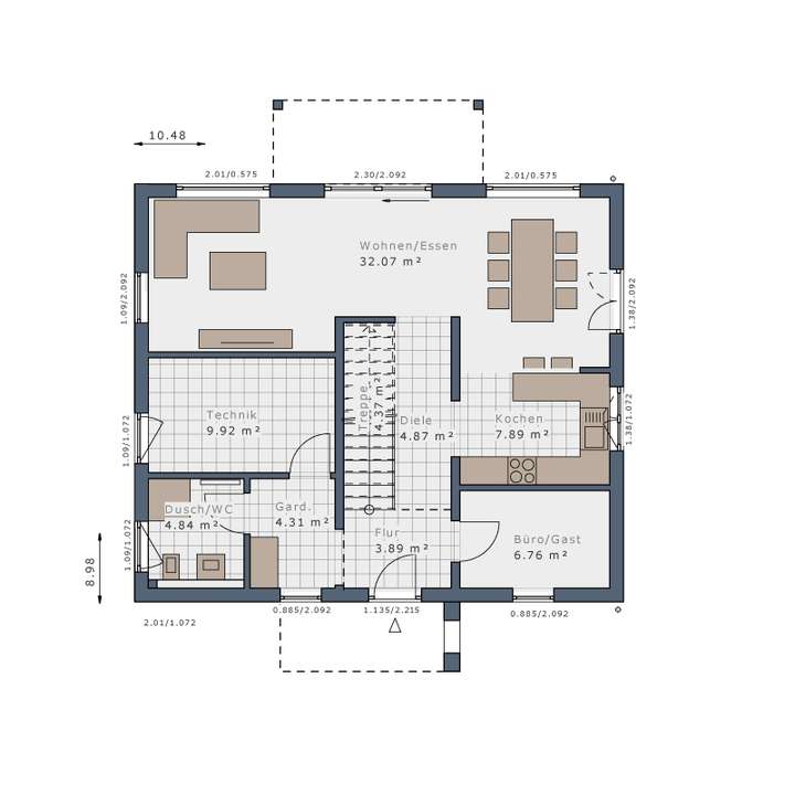 Grundriss Erdgeschoss