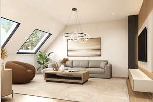 Erstbezug nach Sanierung! 4-Zimmer-Dachgeschosswohnung mit offener Wohnküche und Terrasse!