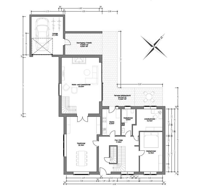 Grundriss Erdgeschoss