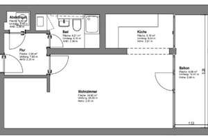 Moderne 1-Zimmer-Wohnung nach Sanierung mit Stellplatz – Die vollständige Adresse der Immobilie erhältst du vom Anbieter., 41466 Reuschenberg, Neuss – Vorschaubild 18