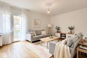 Sehr helle 3-Zimmer-Wohnung mit Einbauküche & Balkon – Die vollständige Adresse der Immobilie erhältst du vom Anbieter., 13407 Reinickendorf (Ortsteil), Berlin – Vorschaubild 1