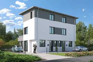 RUHIG - URBAN - IDYLLISCH:  Energieeffiziente Neubau-Doppelhaushälfte für Paare und Familien – Olewischtwiet °, 22177 Hamburg – Vorschaubild 2