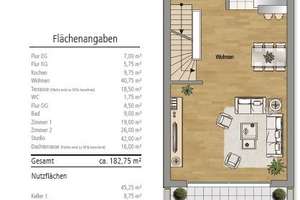 Bezugsfrei - 183 m2 - Modernes Reihenendhaus in Dornholzhausen mit Garten und TG-Stellplätzen – Die vollständige Adresse der Immobilie erhältst du vom Anbieter., 61350 Bad Homburg vor der Höhe – Vorschaubild 20