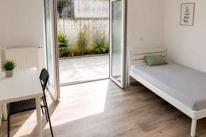 Stuttgart-Stöckach: Vollmöbliertes Studio in kulturell lebendiger Lage – Die vollständige Adresse der Immobilie erhältst du vom Anbieter., 70190 Stöckach, Stuttgart – Vorschaubild 4