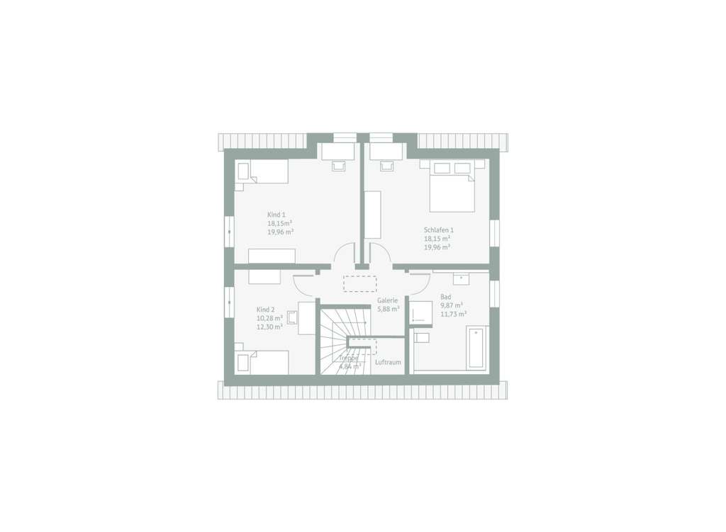 Immobilie in Niedernwöhren - DeinSteinHaus 151S - Bild 3