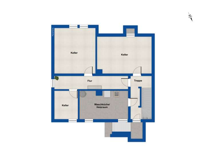 Grundriss - Kellergeschoss