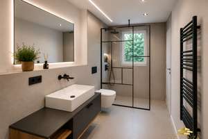 Exklusive, kernsanierte 5‑Zimmer‑Wohnung mit Garten, Balkon, Stellplatz in Fürth‑Weikershof – Die vollständige Adresse der Immobilie erhältst du vom Anbieter., 90763 Südstadt Weikershof, Fürth – Vorschaubild 13