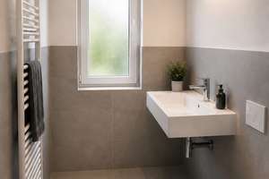 Zimmer mit neuem Duschbad und offenem Wohn-/Arbeitsbereich &  Garten-, Kamin- und Kellermitbenutzung – An der Weidenkaul 6, 51145 Eil, Köln – Vorschaubild 2