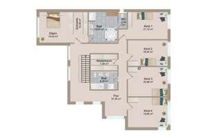 exklusiv Wohnen und Arbeiten im Grünen- 335 m² Wohnhaus + 810 m² Gewerbe – 48161 Roxel, Münster – Vorschaubild 20
