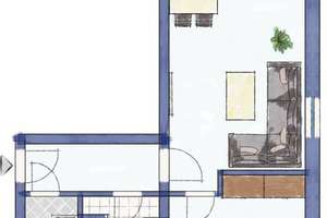 2-Raumwohnung mit Wanne und Balkon – Keplerstraße 23, 9117 Siegmar, Chemnitz – Vorschaubild 3