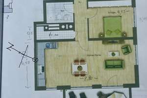Modernes Wohnen im beschaulichen Aubing-Mitte: Helle 3-Zimmer-Wohnung mit Balkon – Rosemarie-Fendel-Bogen 12, 81245 Altaubing, München – Vorschaubild 2