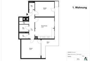 Renovierte, hochwertige 2,5 Zimmer-Balkon-Wohnung mit herrlichem Ausblick! – Heckenrosenweg 11, 86156 Bärenkeller, Augsburg – Vorschaubild 18