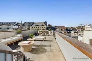 Einzigartige Terrasse mit 68 m² Freifläche zum ruhigen Innenhof - Neubau Erstbezug – Die vollständige Adresse der Immobilie erhältst du vom Anbieter., 40213 Carlstadt, Düsseldorf – Vorschaubild 1