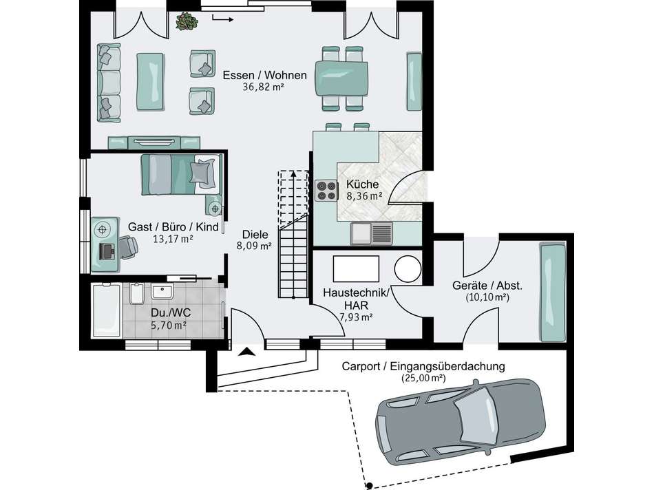Grundriss EG