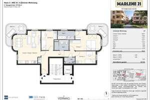 Großzügige 4-Zimmer-Wohnung mit zwei Balkonen – Marlene-Dietrich-Allee 21, 14482 Babelsberg Süd, Potsdam – Vorschaubild 5