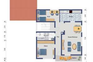 Stadtnahe komfortable Etagenwohnung in begehrter Lage – 88677 Markdorf – Vorschaubild 13