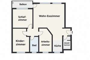 Wohnen über den Dächern der Bremer Neustadt - modernisierte 4-Zimmer-Wohnung mit Sonnenuntergängen! – 28201 Gartenstadt Süd, Bremen – Vorschaubild 18