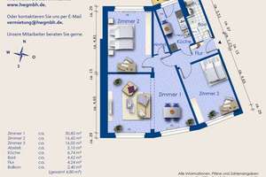 Erdgeschosswohnung mit Balkon – Große Brauhausstraße 19, 6108 Altstadt, Halle (Saale) – Vorschaubild 7