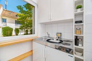 Möbliertes Apartment in Trudering: Modernes Wohnen auf 30 Quadratmetern – Wachtelweg 2, 81827 Waldtrudering, München – Vorschaubild 4
