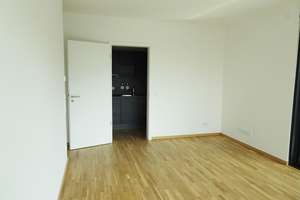 Modern & Charmant: 2 Zimmer + Süd-West-Balkon, Einbauküche, Neubauausstattung, Walk-In-Dusche,Aufzug – 60528 Niederrad, Frankfurt am Main – Vorschaubild 8