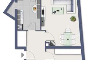 Hier will ich wohnen! Schöne 2 Zimmer-Wohnung mit Balkon in N-Hummelstein – Die vollständige Adresse der Immobilie erhältst du vom Anbieter., 90459 Hummelstein, Nürnberg – Vorschaubild 10
