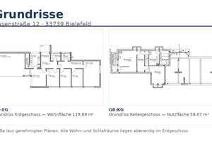 Architektenbungalow am Rand von Schildesche - alles auf einer Ebene, 226 m² Wohn- und Nutzfläche – 33739 Jöllenbeck, Bielefeld – Vorschaubild 14