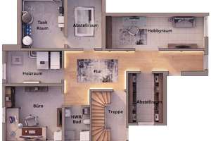 ** Großzügiges Einfamilienhaus mit viel Potenzial in sehr ruhiger Wohnlage - Wettstetten ** – Die vollständige Adresse der Immobilie erhältst du vom Anbieter., 85139 Wettstetten – Vorschaubild 27