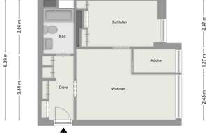 Traumhafte 2-Zimmer Wohnung in Düsseltal! – Uhlandstraße 43, 40237 Düsseltal, Düsseldorf – Vorschaubild 25