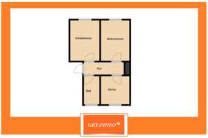Helle 2 Zimmer Wohnung, mit EBK, Top Lage ! – Lothringer Str. 11, 22049 Dulsberg, Hamburg – Vorschaubild 1