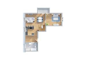neuwertige, voll möblierte 2-Zimmer-Wohnung in Milbertshofen! – Pommernstraße 26, 80809 Am Riesenfeld, München – Vorschaubild 9